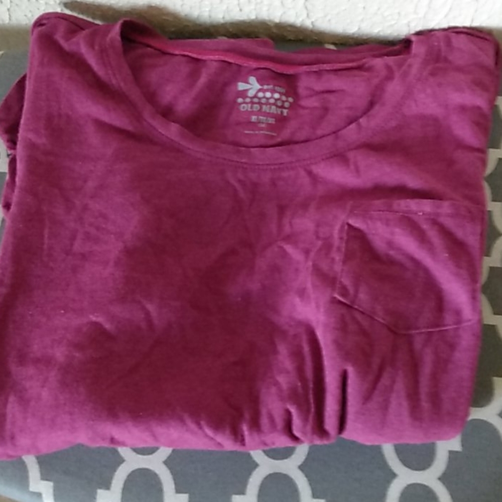 Purple shirt